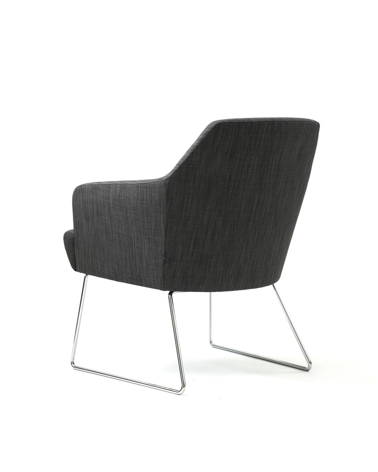 Silla Jetty Lounge de espalda