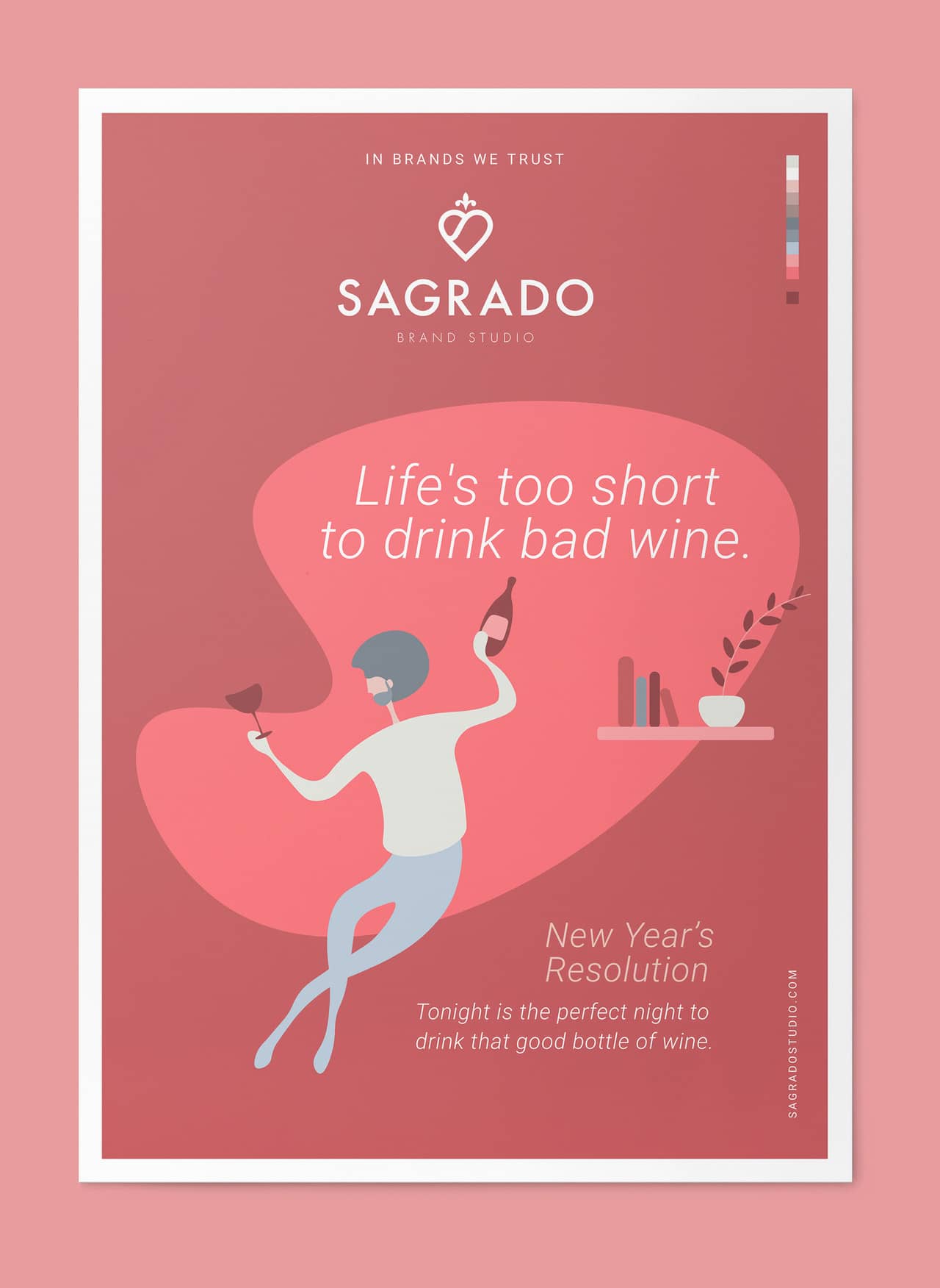 New Years Resolutions - Life is too short to drink bad wine